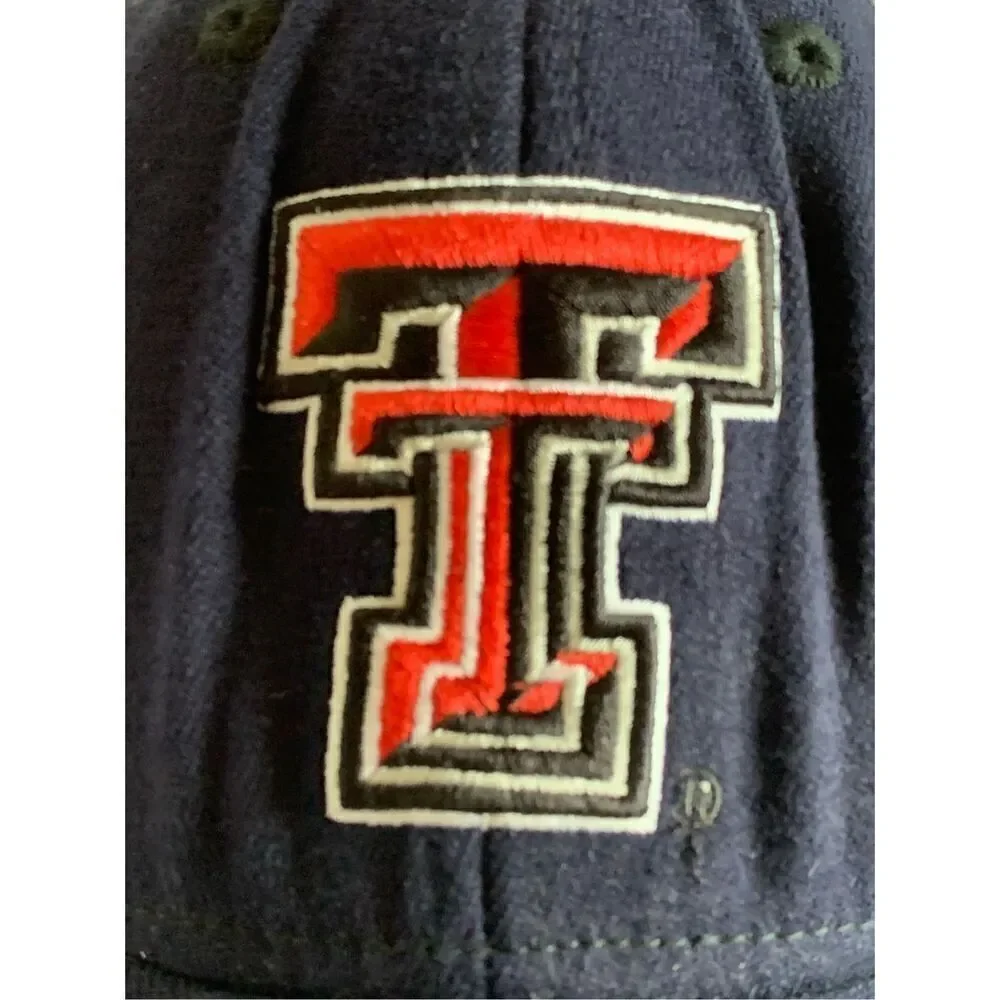 VTG Heisman by Reebok NCCAA‎ Texas Tech Raiders Baseball Cap Hat Blue OSFA